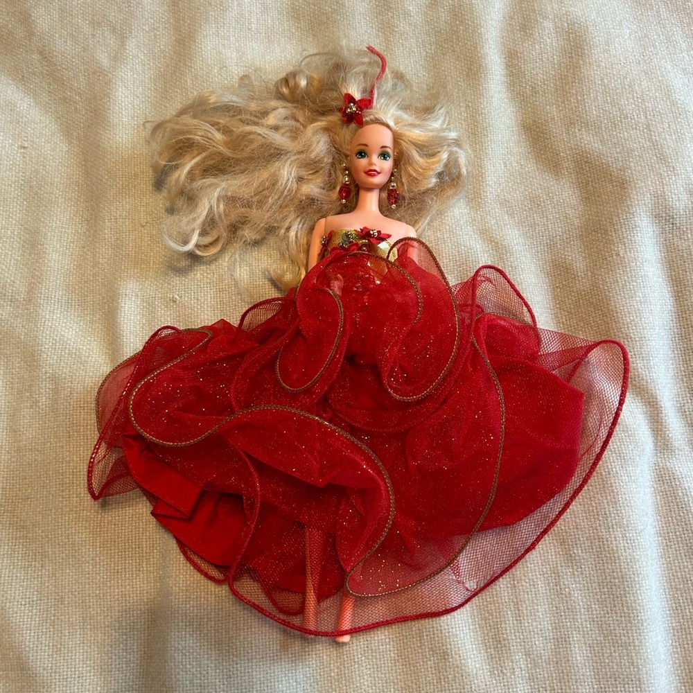 Vintage 1993 holiday Barbie